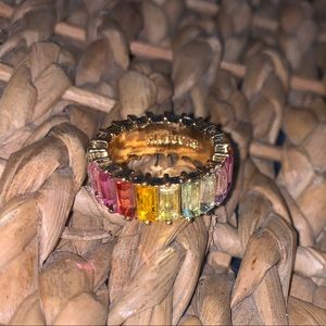 Baublebar Sugarfix Size 8 Colorful Pastel Ring